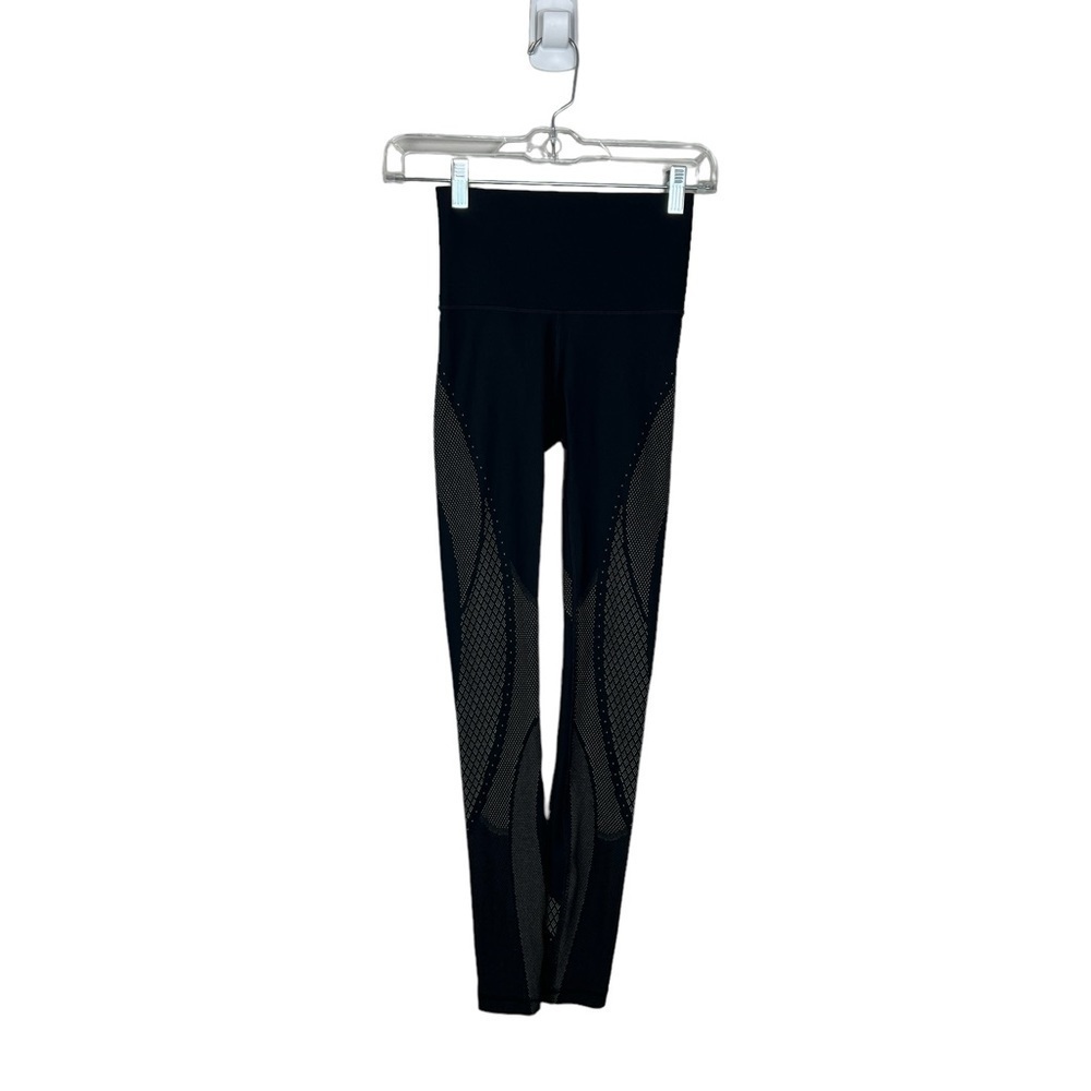Lululemon Mapped Out High Rise Tight 28" Black Florid Flash